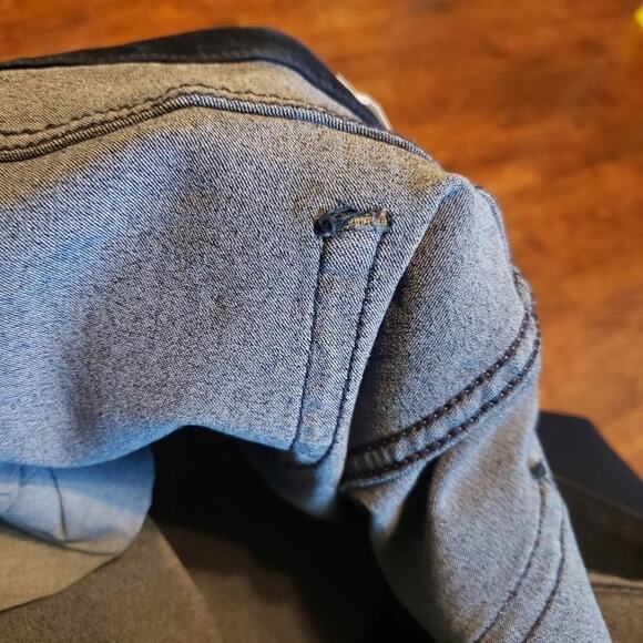 New levi  Strauss Signature  gold simply stretch mid rise skinny jeans 26M 38x30 - Picture 16 of 16